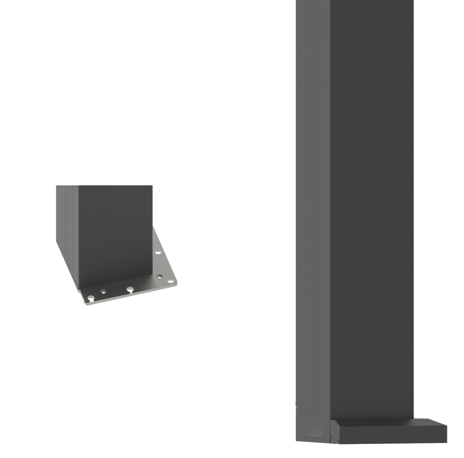 Pied de poteau et platine ST10™